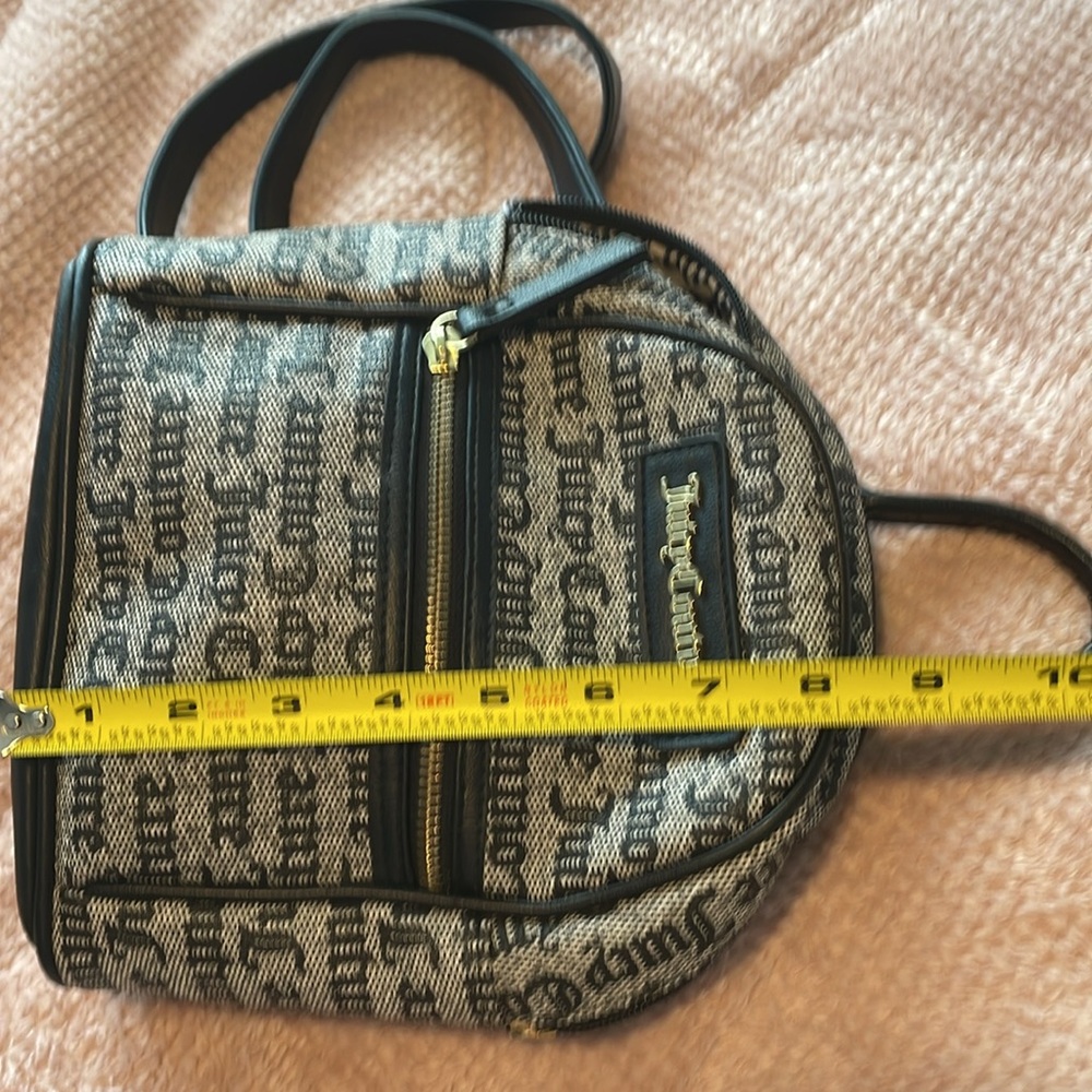 Juicy Couture Black and Gray Logo Backpack - Picture 16 of 16